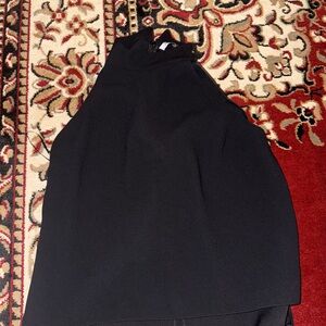 Zara Black Sleeveless Top